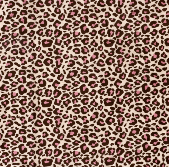 Nicky velours - Luipaard beige