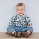 Boordstof - Playtime baby blue