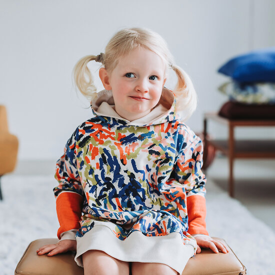 French terry - Playtime paint fun