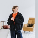 Matelasse piqué - Playtime black