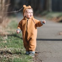 Matelasse piqué - Playtime buckthorn brown