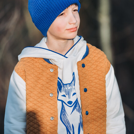 Matelasse piqué - Playtime buckthorn brown