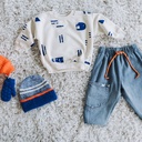 French terry - Playtime free forms