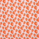 Rib jersey - strawberries faces