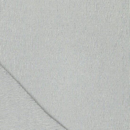 Damesstof - Crinckle blauwe streep