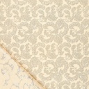 Jacquard - Goudbeige stijlmotief