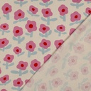 Tricot marcel - Simple flower pink