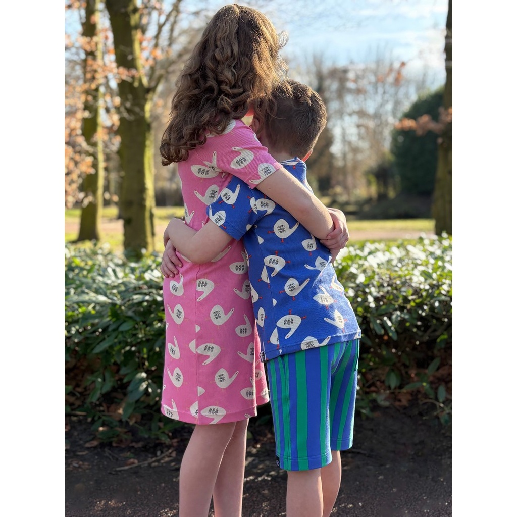 Tricot marcel - Pink goose