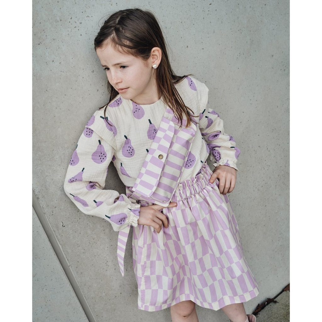 Katoen - crosswalk lila