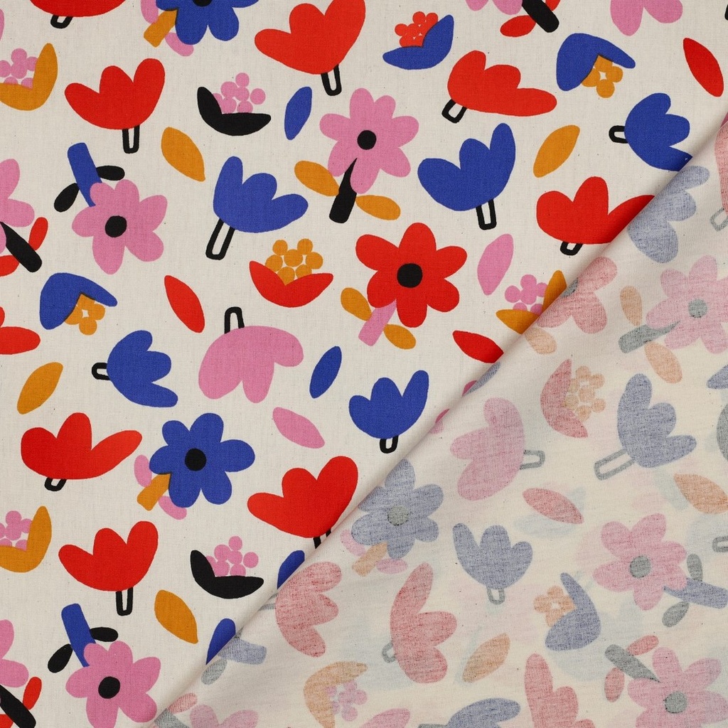 Katoen - Primaire bloemen