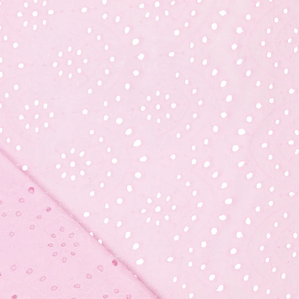 Broderie - Brigitte lichtroze