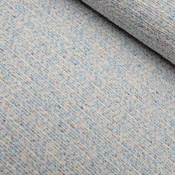 Jersey - Chanellook blauwe tint