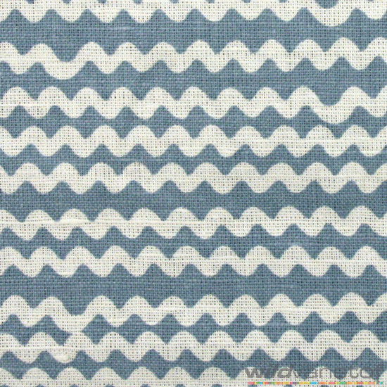 Canvas - Spiraal blauw