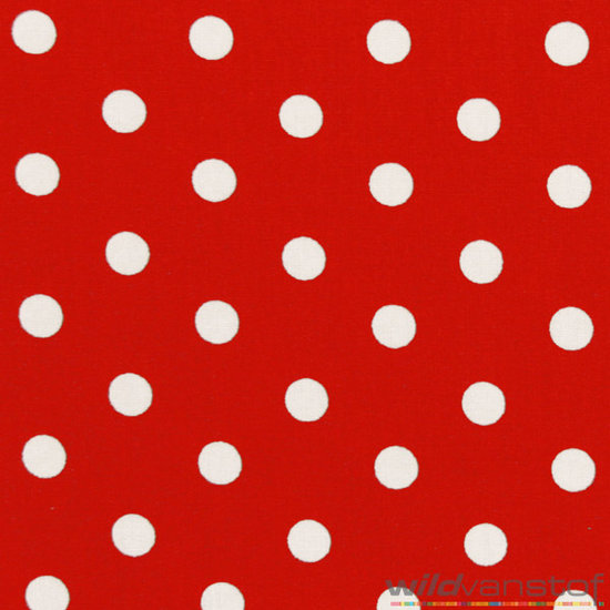 Rood met witte bol (8mm)