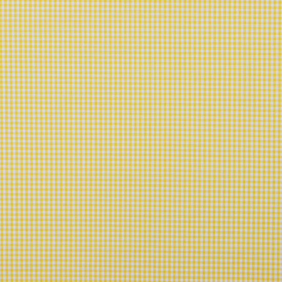 Katoen - vichy ruit geel (3mm)