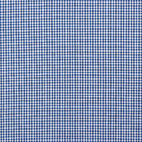 Katoen - vichy ruit blauw (3mm)