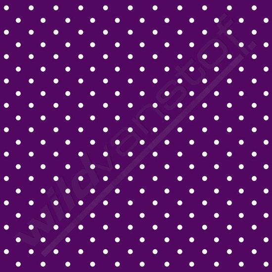 Katoen - paars met witte bol (1mm) 
