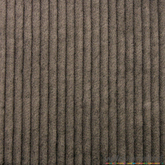 Ribfluweel - dikke ribbel grijs 3