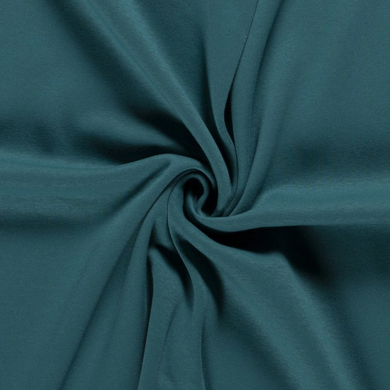 Joggingstof - Petrolblauw 124