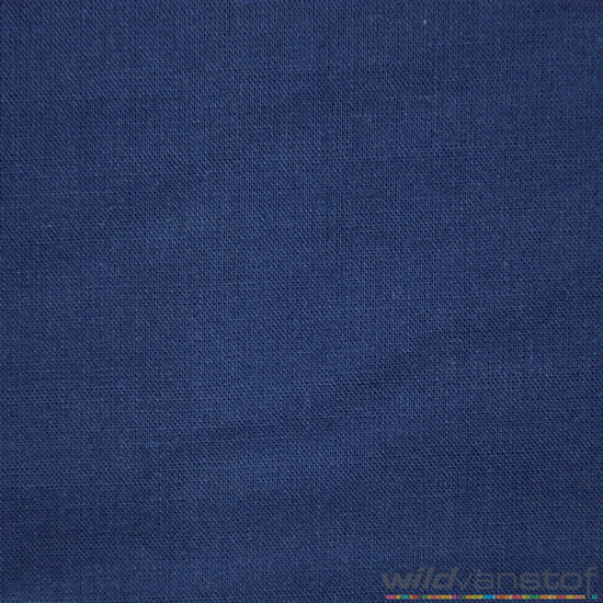 Voile katoen - kobaltblauw 17
