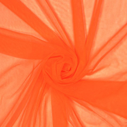 Mesh tule - oranje