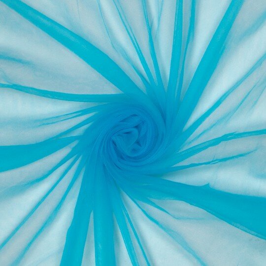 Mesh tule - turkoois