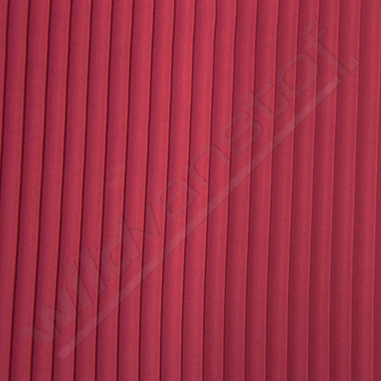Plissé 10mm - donker fuchsia
