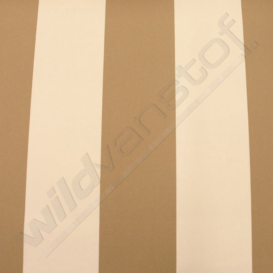 Strepen beige-wit