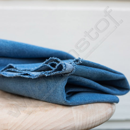 Heavy denim - blauw