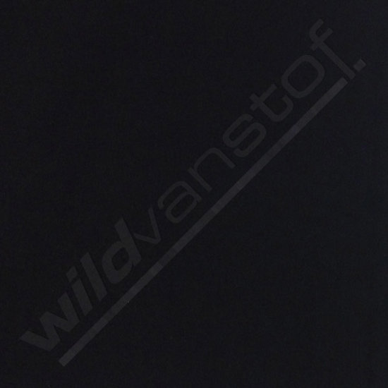 Broekstof Bertha - Effen zwart