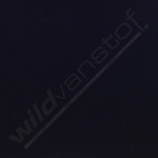 Broekstof bertha - effen marineblauw