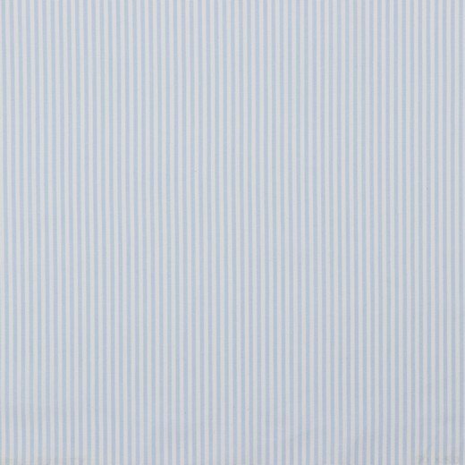 Katoen - strepen lichtblauw-wit