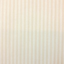 Katoen ottoman - Strepen beige-wit