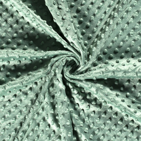 Minky fleece - muntgroen 122