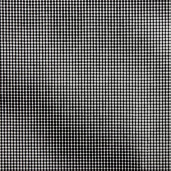 Katoen - Vichy ruit zwart (3mm)