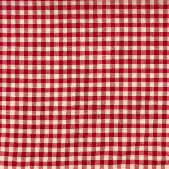 Katoen - rode vichy 280