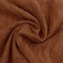 Tencel - Lichtbruin ingeweven zebra