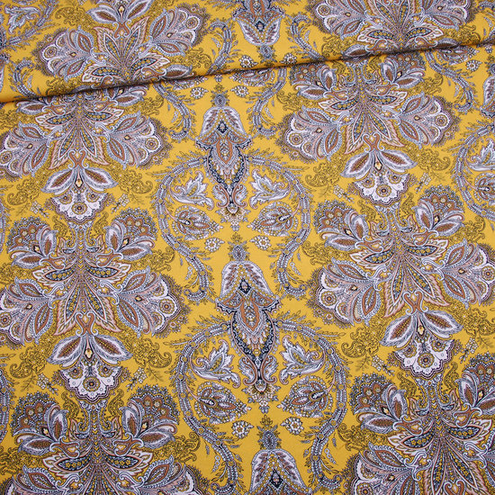 Viscose - oker paisley