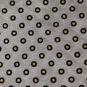 Mesh - Zwart met gouden bol