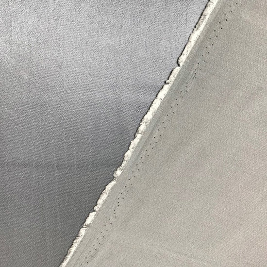 Viscose - Glanzend middengrijs