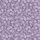 Katoen - Mille fleurs paars