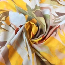 Viscose - Groot palet bloemen gele tinten