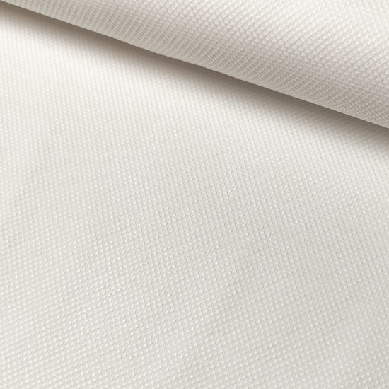 Piqué - wit glans en mat