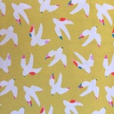 Viscose - Summervibes yellow bird
