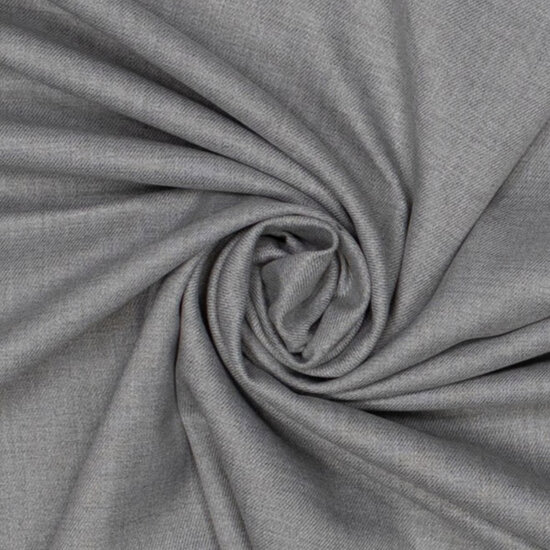 Bamboo broekstof - zilvergrijs