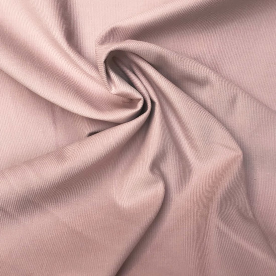 Ribfluweel 21W - Lichtroze 071