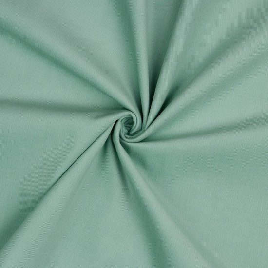 Ribfluweel 21w - muntgroen 72