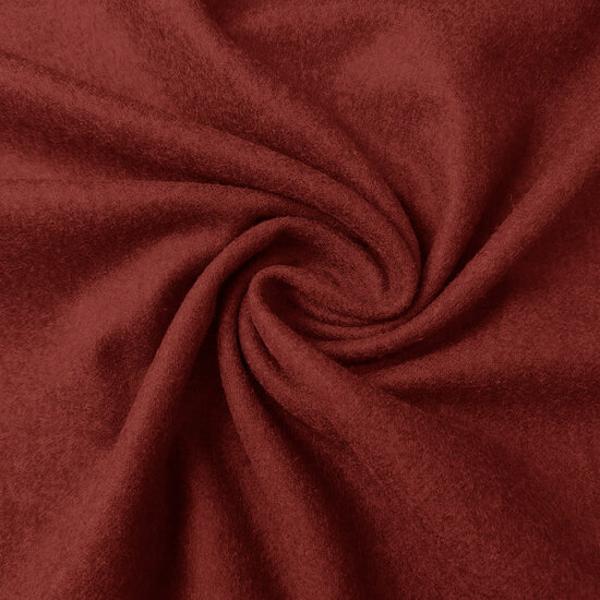 Wol - gemeleerd donkerrood