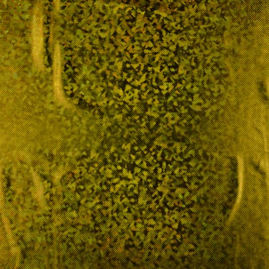 Carnaval - Jersey flakes goud