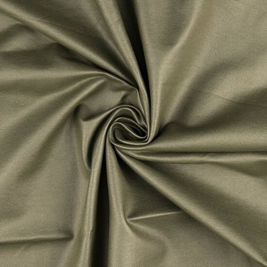 Stretchleder - Olijfgroen